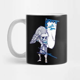 Samurai Skull Mug